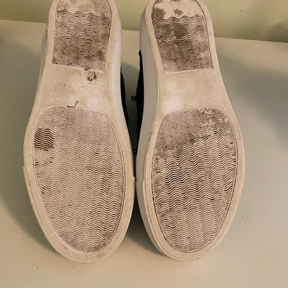 Black Steve Madden High-Top Sneakers - Picture 16 of 16